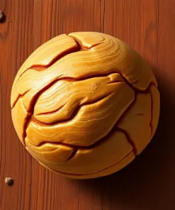 Weathered Wood Realistic Macadamia Paint By Numbers