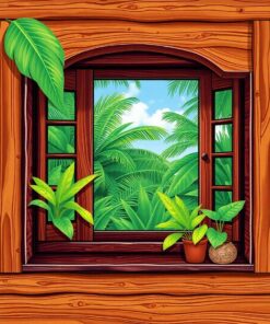 Tropical Sill Paint Numbers