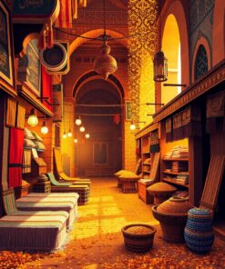 Golden Dust Paint Numbers