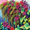 Weeping Tropical Metal Mural Paint By Numbers