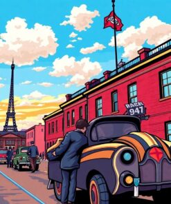 Cobblestones Havana Paint Numbers