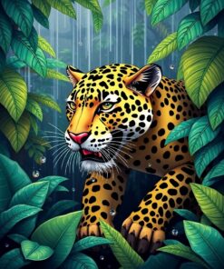 Jaguar Retreat Paint Numbers