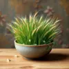 Wheatgrass In Bowl paint by numbers