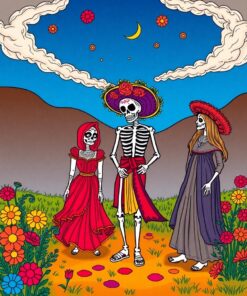 Spirits Walk Paint Numbers