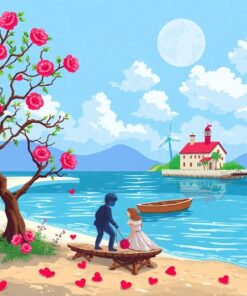 Love Message Paint Numbers