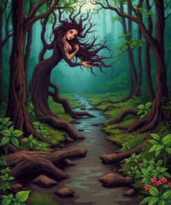 River Mother Paint Numbers