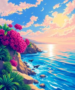 Coastal Winds Paint Numbers