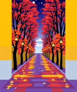 Grotto Falls Paint Numbers