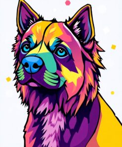 Frangipani Noblewoman Paint Numbers