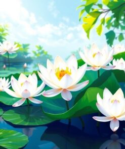 Tropical Waters Paint Numbers