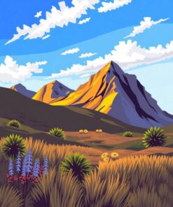 Tropical Lagoon Paint Numbers