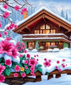 Exotic Blooms Paint Numbers