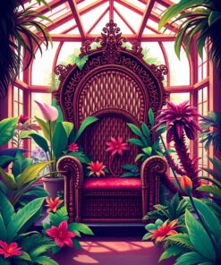 Botanist Throne Paint Numbers