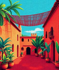 Tropical Tapestries Paint Numbers