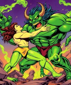 Emerald Beast Paint Numbers