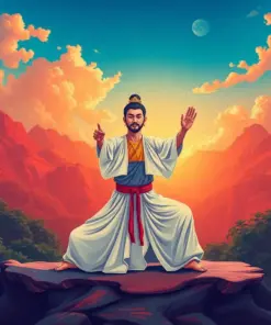 Wugong Practice Yoga Paint By Numbers