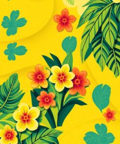 Tropical Cloth Paint Numbers