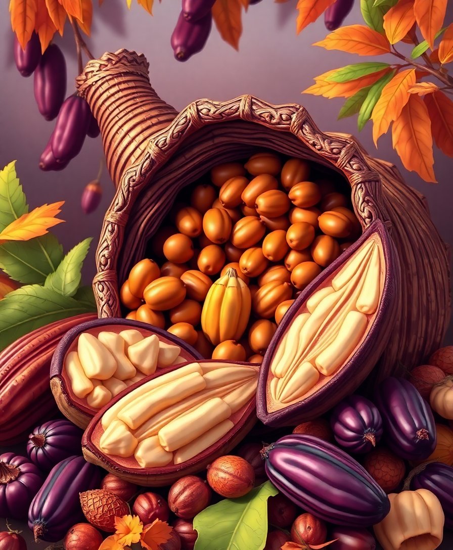 Realistic Cacao Paint Numbers Realistic Cacao Paint Numbers