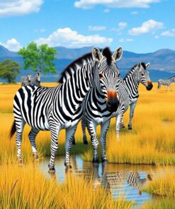 Lush Waters Paint Numbers