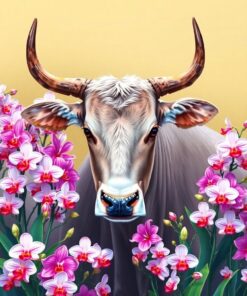 Blooming Orchids Paint Numbers