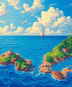 Tropical Seas Paint Numbers