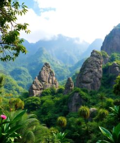 Amidst Jungle Paint Numbers