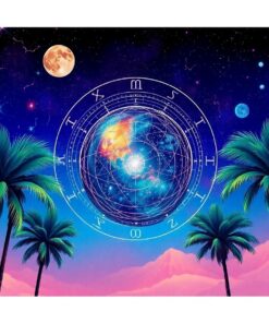 Amidst Palms Paint Numbers