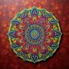Aesthetic Traditional Mandala paint by numbers