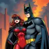 Batman And Gotham Girl paint by numbers