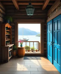 Captains Rustic Entryway Paint By Numbers