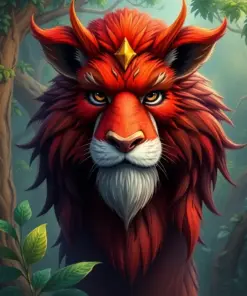 Guardian Of The Mahogany paint by numbers