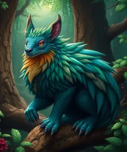 Guardian Of The Mahogany Paint By Numbers