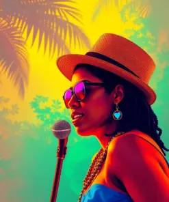 Havana Morning Music Glow Paint By Numbers