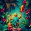 Lifting The Tropical Idol Paint By Numbers