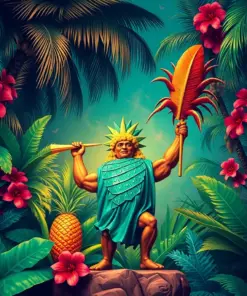 Lifting The Tropical Idol Paint By Numbers