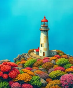 Lost Cannon Coral Shoals Paint By Numbers