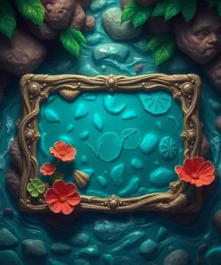 Lost Tropical Sea Tablet Paint By Numbers