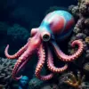 Realistic Deep Sea Cephalopod Paint by Numbers