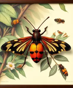 Realistic Jungle Entomology Paint By Numbers