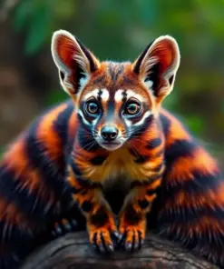 Realistic Madagascar Ringtail Paint By Numbers