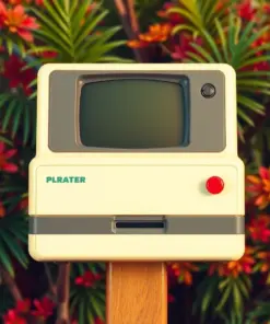 Realistic Retro Palm Adapter Paint By Numbers