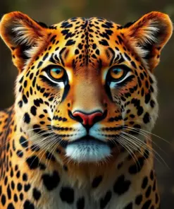 Realistic Safari Matriarch Gaze Paint By Numbers