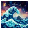 Realistic Zodiac Island Waves Paint By Numbers