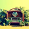 Retro Radio Palm Breezes Paint By Numbers