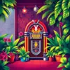 Tropical Jukebox Corner Scene Paint By Numbers