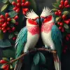 Vintage Eucalyptus Galahs Paint By Numbers
